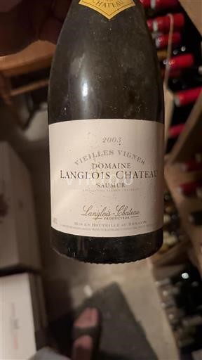 Vallée de la Loire Saumur Domaine Langlois- Vieilles Vignes 2003