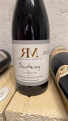 Burgundi Santenay Domaine Romain Moniot-Nié Le Bievaux 2020