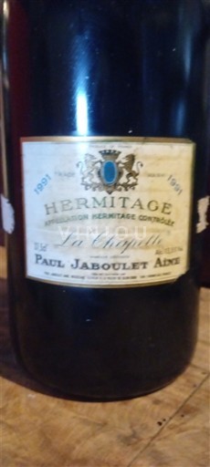 Рона Ермітаж Paul Jaboulet Aîné La Chapelle 1991