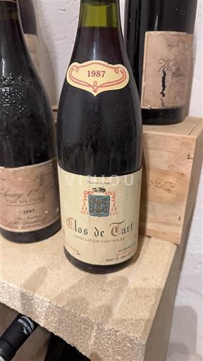Burgundija Clos-de-tart Grand Cru Clos de Tart 1987