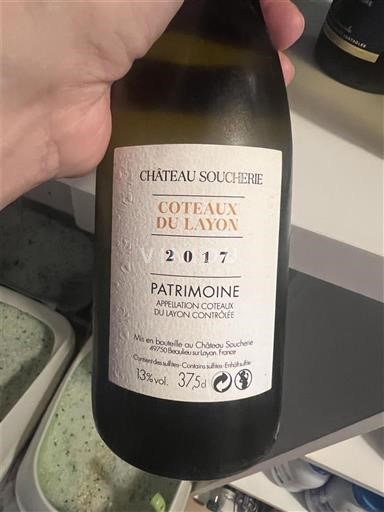 Loire Valley Coteaux-du-Layon Château Soucherie Patrimoine 2017