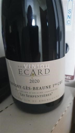 Bourgogne Savigny-lès-Beaune Premier Cru Domaine Michel Ecard Les Serpentières 2020