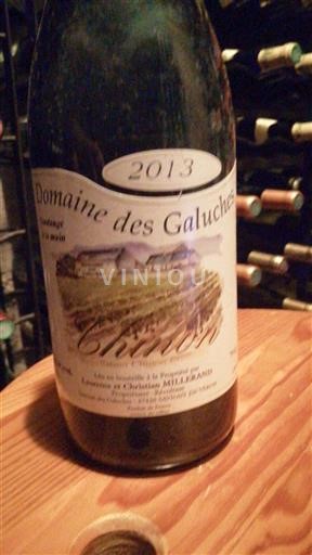 Dolina Loare Chinon Domaine Des Galuches 2013
