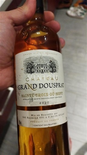 Bordeaux Sainte-Croix-Du-Mont Château Grand Dousprat 2020