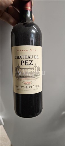 Bordeaux Saint-Estèphe Château Pez 2008