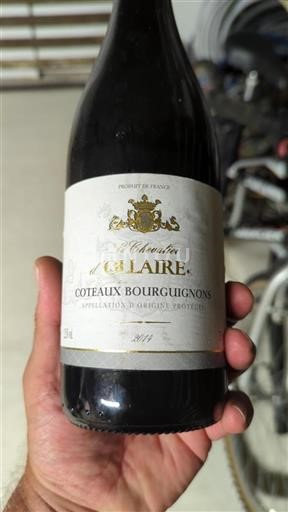 Burgundija Burgundska gricevja Le Chevalier Ollaire 2014