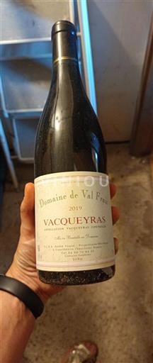 Rhône Valley Vacqueyras Domaine Val Frays 2019