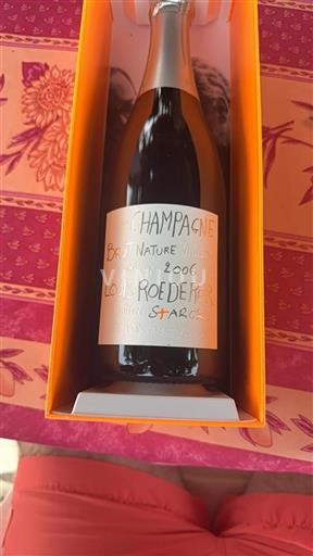 Champaña Champán Louis Roederer Starck 2006