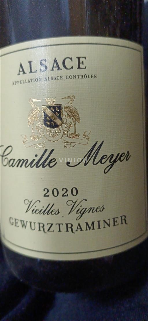 Alsacia Grand Cru Camille Meyer Vieilles Vignes 2020