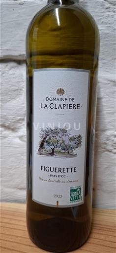 Languedoc a Roussillon Pays d'Oc Domaine La Clapière Figuerette 2023