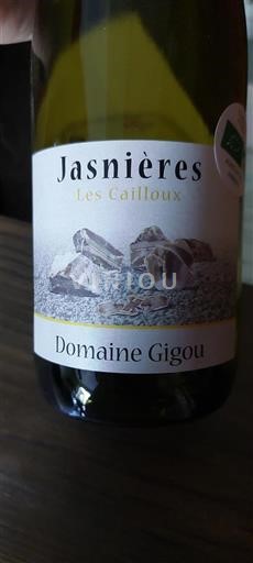 Údolí Loiry Jasnières Domaine Gigou Les Cailloux 2023