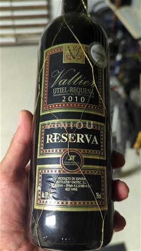 Cộng đồng Valencia Utiel-Requena Valtier Reserva 2010