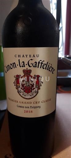 Burdeos Saint-Émilion Gran Cru Premier Grand Cru Classé Château Canon-la-Gaffelière 2018