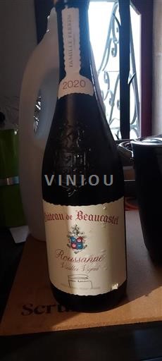 Rhônedalen Châteauneuf-du-Pape Château Beaucastel Roussanne Vieilles Vignes 2020