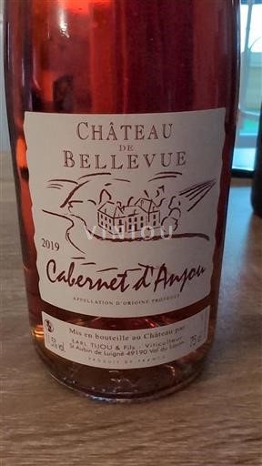 Loirevallei Cabernet d'Anjou Château Bellevue 2019