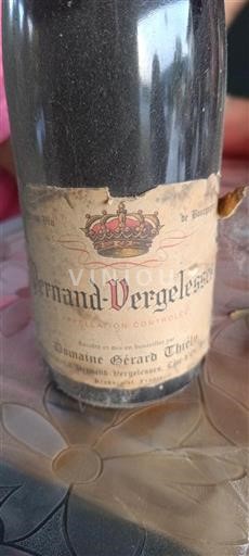 Bourgogne Pernand-Vergelesses Domaine Gérard Thiely Ikke årgangsbestemt