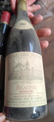 Bourgogne Beaune Premier Cru Château Des Herbeux 2004