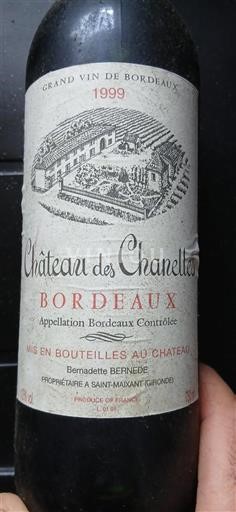 Bordeaux Château Des Chapellet 1999