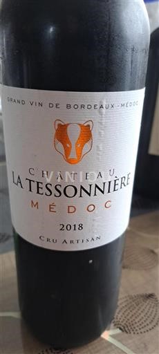 Bordeaux Médoc Château La Tessonnière 2018