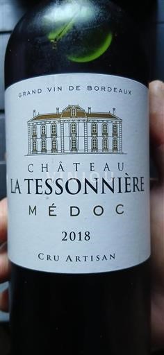Bordeaux Médoc Château La Tessonnière 2018