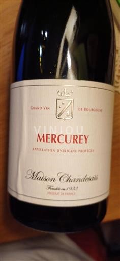 Borgoña Mercurey Maison Chandesais 2022