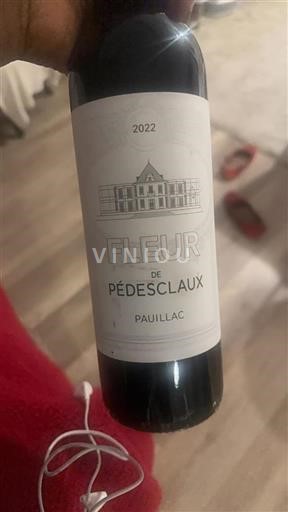 Burdeos Pauillac Château Pédesclaux Fleur de Pédesclaux 2022