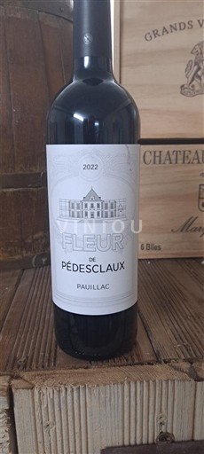 Bordeaux Pauillac Château Pédesclaux Fleur de Pédesclaux 2022