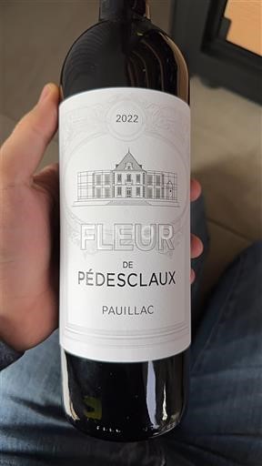 Bordo Pauillac Château Pédesclaux Fleur de Pédesclaux 2022