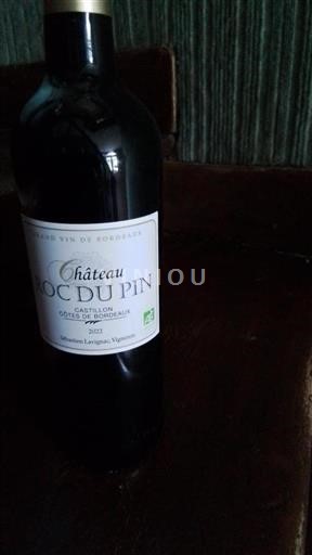 Bordeaux Castillon Côtes de Bordeaux Château Roc du Pin 2022