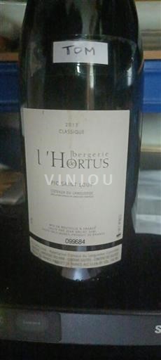 Languedoc Pic-saint-loup Bergerie de l'Hortus Classique 2013