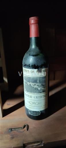 Burdeos Côtes-de-bourg Château Gravino 1976