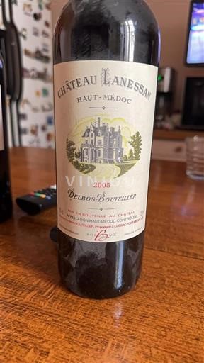 Bordeaux Haut-Médoc Château Lanessan Delbos-Bouteiller 2005