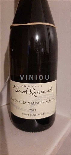 Бургундія Макон та макон-віллаж Domaine Pascal Renaud 2023