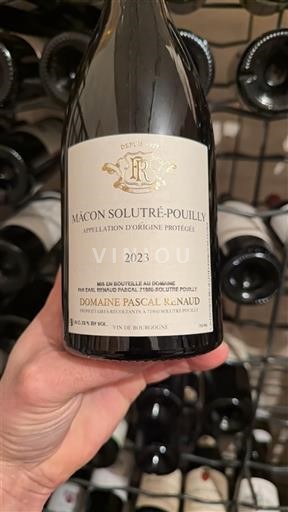 Borgoña Mâcon y Mâcon-villages Domaine Pascal Renaud 2023