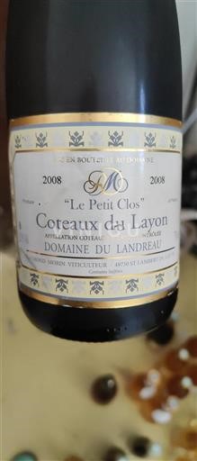 Loirevallei Coteaux du Layon Domaine Landreau Le Petit Clos 2008
