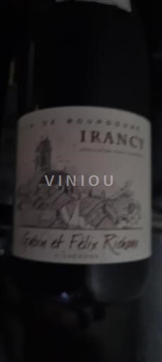 Borgogna Irancy Colin et Félix Richoux 2017