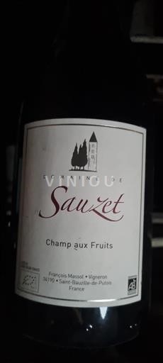 Languedoc No especificado Domaine Sauzet Champ aux Fruits Sin añada
