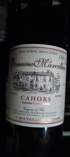 Südwestfrankreich Cahors Domaine Marcilhac Ohne Jahrgang