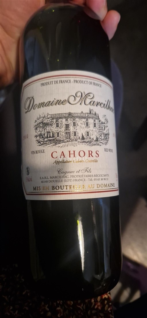 Zuidwest-Frankrijk Cahors Domaine Marcilhac Niet-geïntegreerd