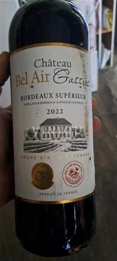 Bordeaux Bordeaux Supérieur Château Bel Air Gassies 2022