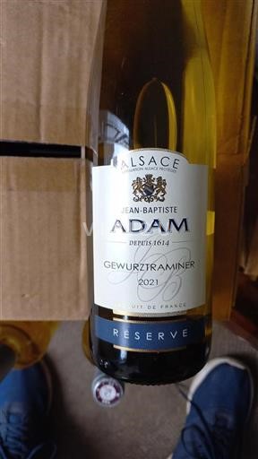 Alsace Grand Cru Jean-Baptiste Adam Réserve 2021
