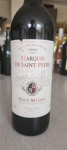 Bordeaux Haut-Médoc Marquis de Saint-Peyre 2000