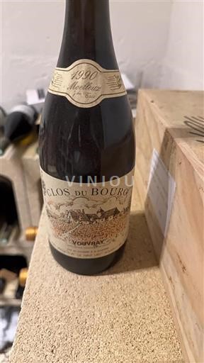 Dolina Loare Vouvray Clos du Bourg Moelleux 1er Trie 1990