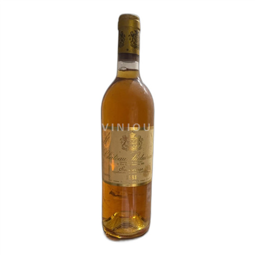 Burdeos Sauternes Château Suduiraut 1988