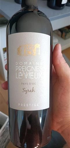 Languedoc-Roussillon Pays d'Oc Domaine Preignes le Vieux Prestige Non-Vintage