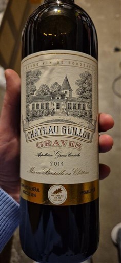 Bordéus Graves Château Guillon 2014