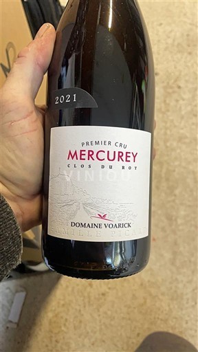 Bourgogne Mercurey Premier Cru Domaine Voarick Clos du Roy 2021