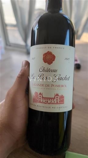 Bordeaux Lalande-de-Pomerol Château La Rose Gachet 2023