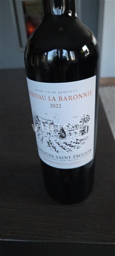Bordeaux Montagne-Saint-Émilion Château La Baronnerie 2022
