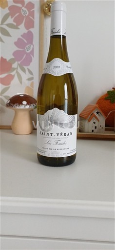 Vin Blanc sec Les Fossiles Vignerons des Grandes Vignes 2023 France Bourgogne Saint-Véran AOC